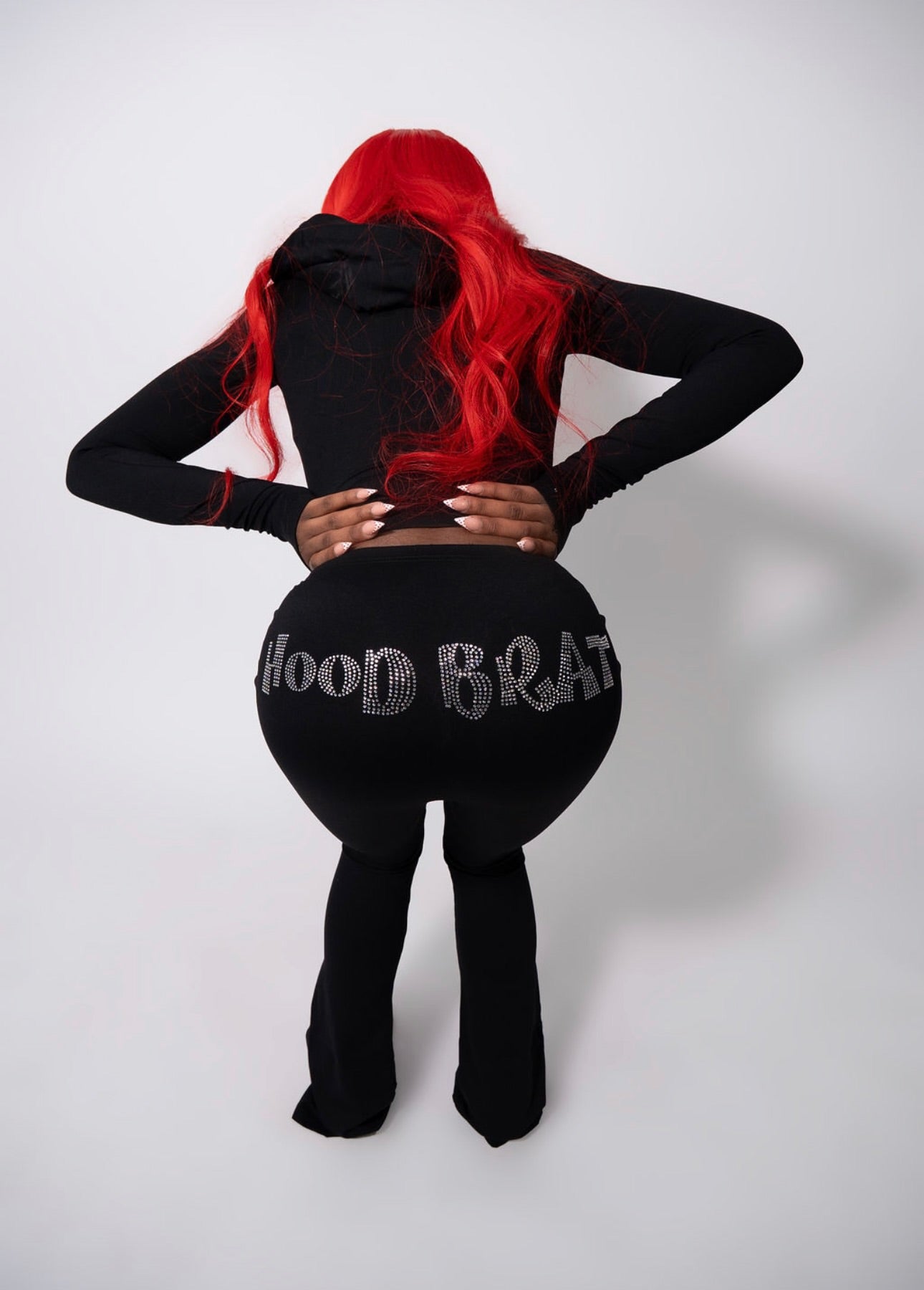 Da Hood Brat Black Set