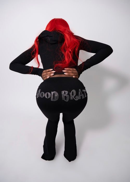 Da Hood Brat Black Set