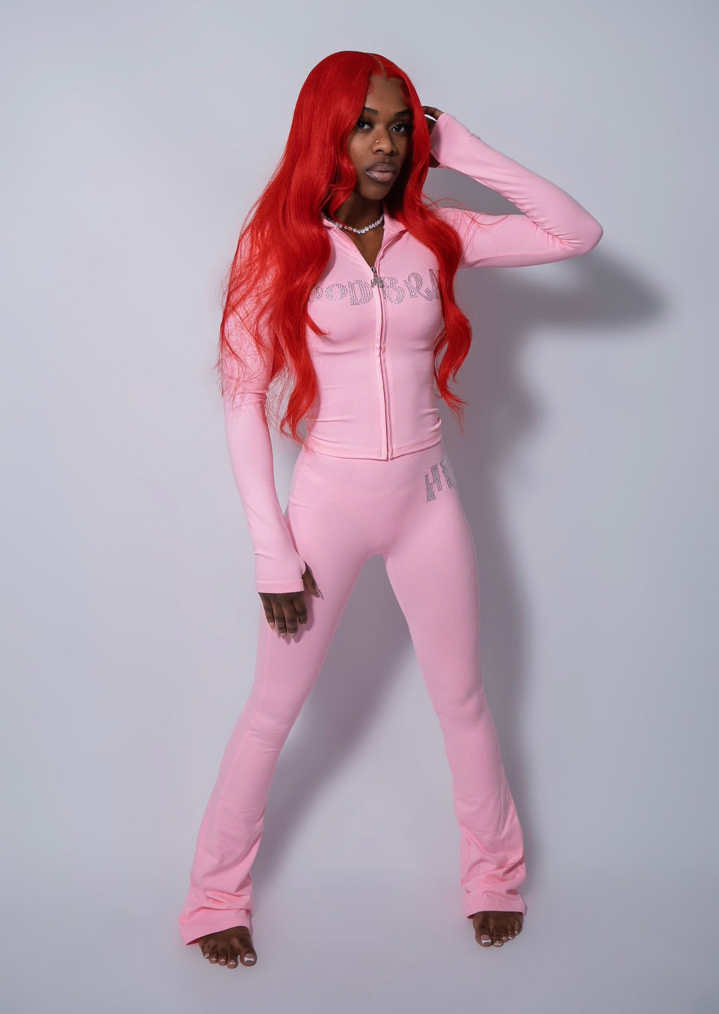 Da Hood Brat Pink Set
