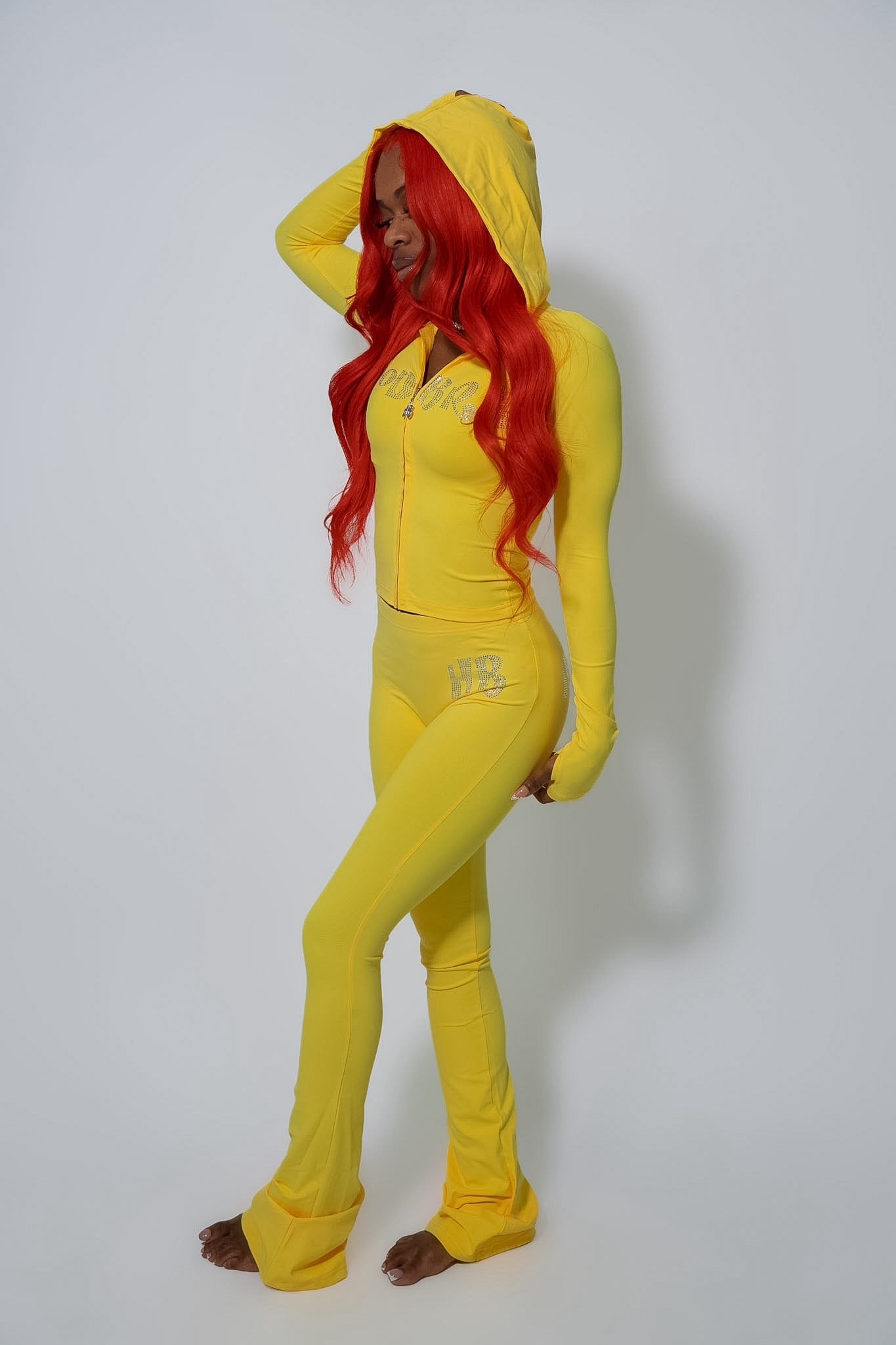 Da Hood Brat Yellow Set